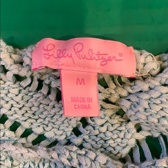 Lily Pullitzer Medium Shirt/ Cover-up - Picture 3 of 3